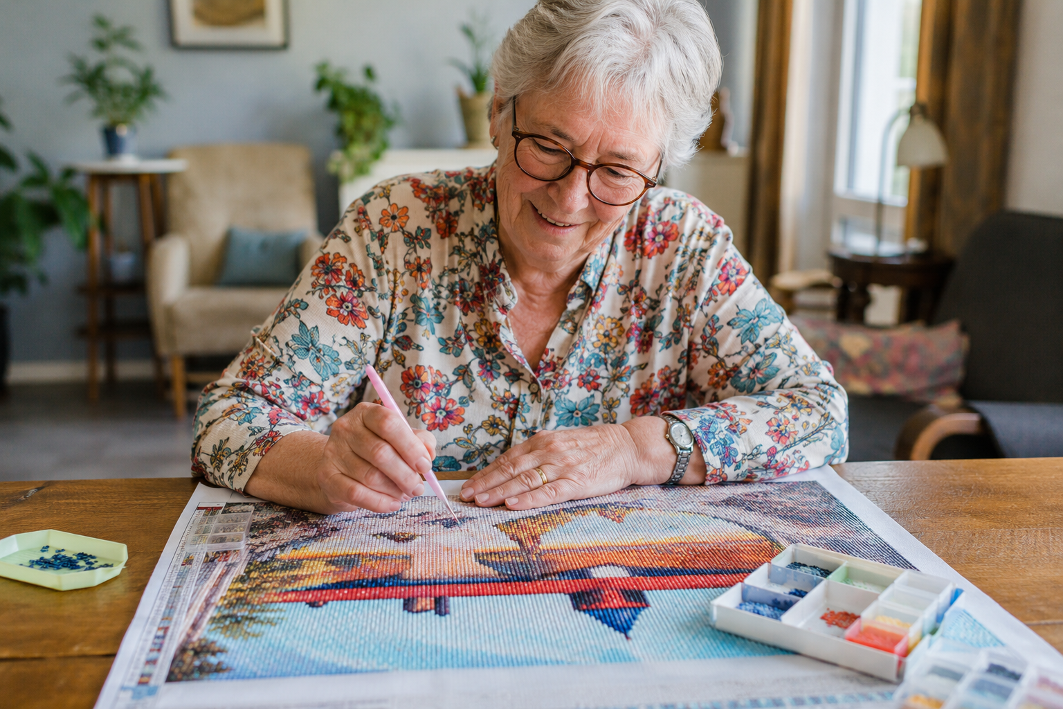 diamond painting voor ouderen