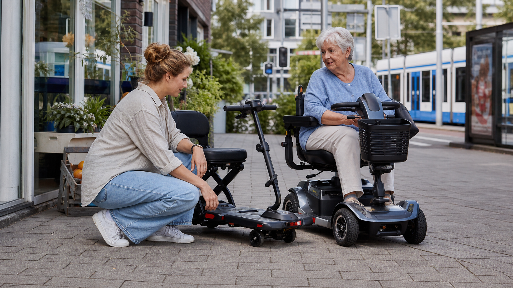 Opvouwbare en vaste scootmobiel vergelijken