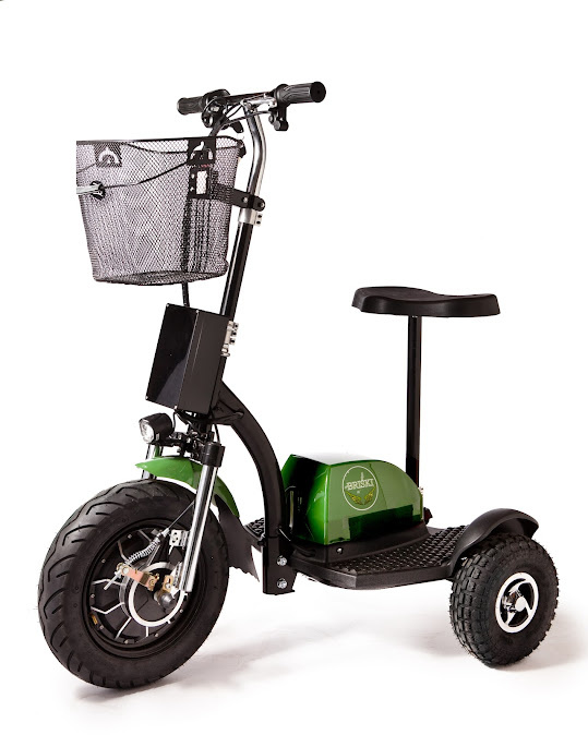 Scootmobiel Briski Demo Groen incl Knikstuur