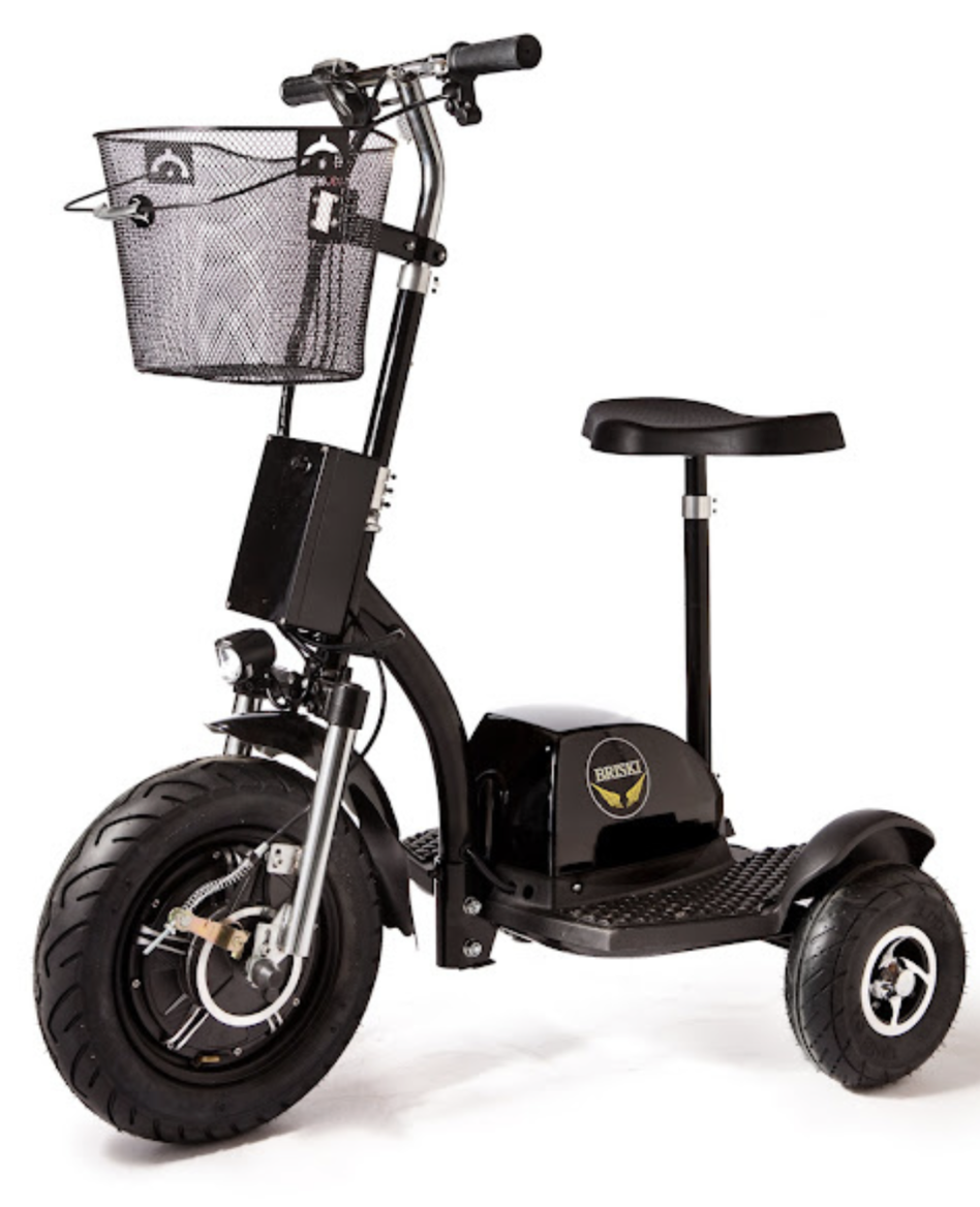 Hippe Scootmobiel Briski – Demo Model Zwart (Met Volledige Garantie)