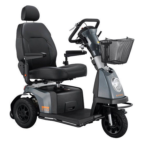 Excel Galaxy Plus EVO 3 Scootmobiel – Maximaal Comfort bij Rugklachten