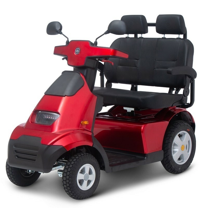 Duo Scootmobiel Afikim Breeze S4 Plus – Luxe 2 Persoons Scootmobiel